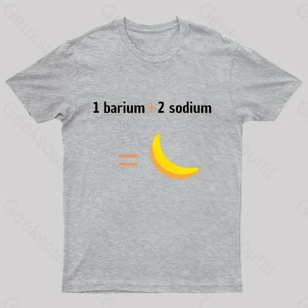 1 Barium 2 Sodium Nerd T-Shirt