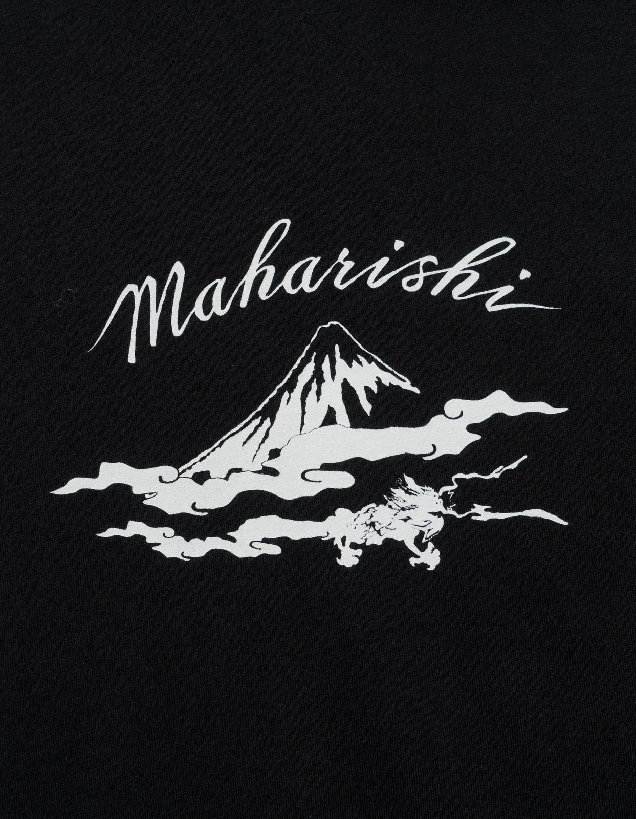 1379 Mount Fuji T-Shirt Black