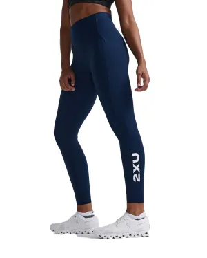 2XU Women&#x27;s Form Stash Hi-Rise Compression Tights Midnight/White | Buy 2XU Women&#x27;s Form Stash Hi-Rise Compression Tights Midnight/White here | Outnorth