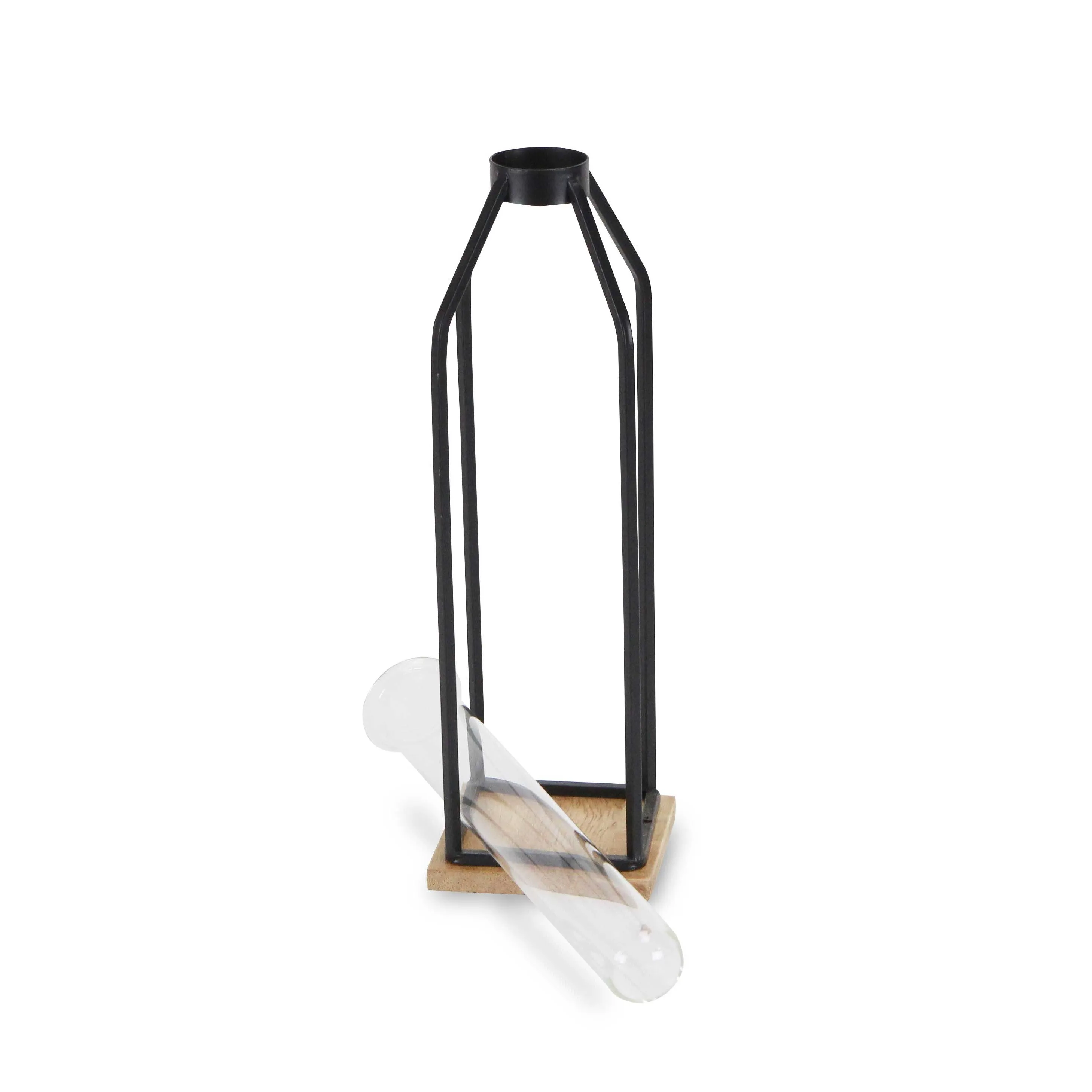 5483L-BK - Adrie Large Modern Stand - Black