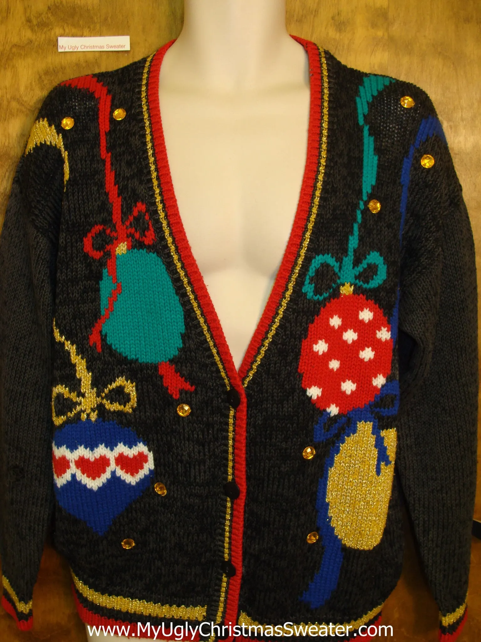 80s Ornaments Ugliest Christmas Sweater