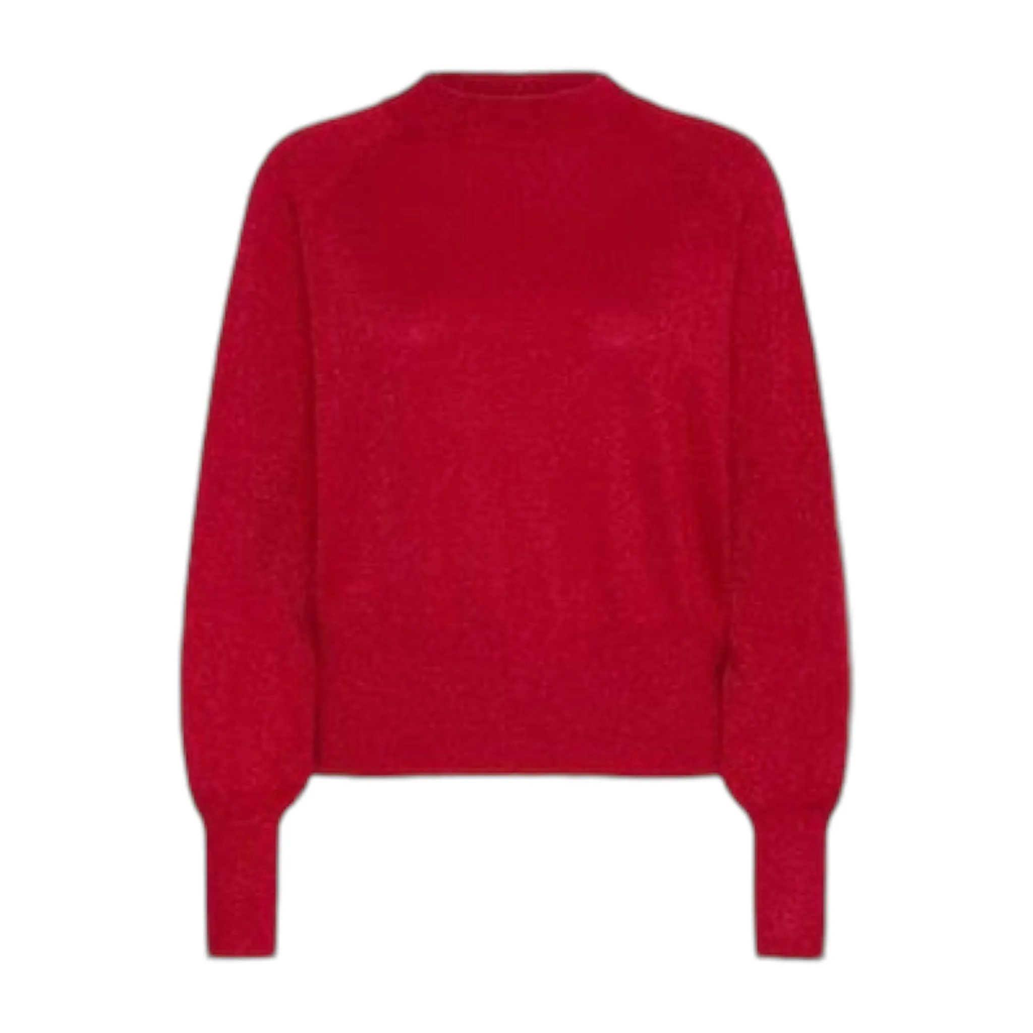 B Young Mobbe Sweater Haute Red Mix