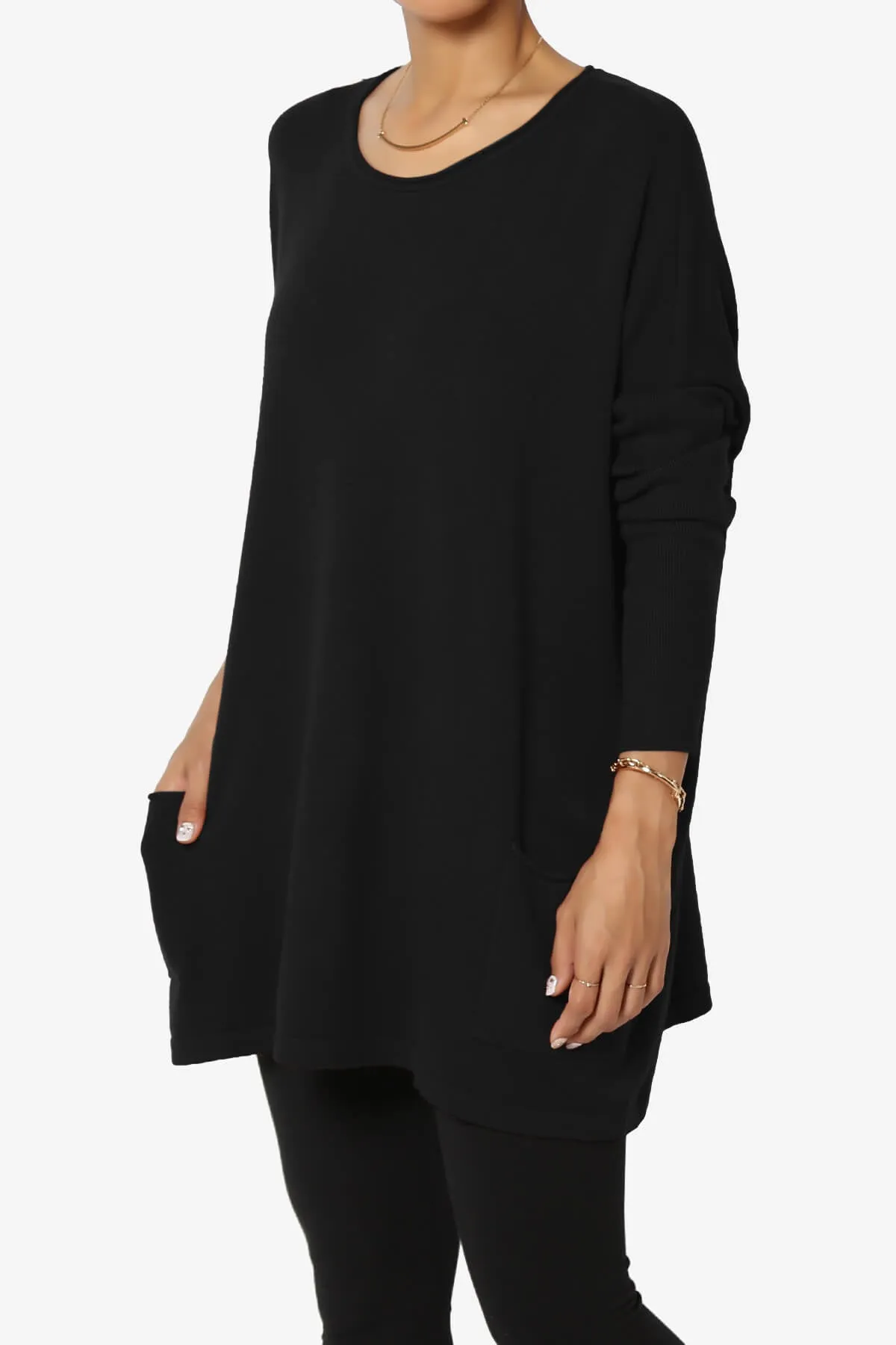 Brendi Super Soft Pocket Oversized Sweater