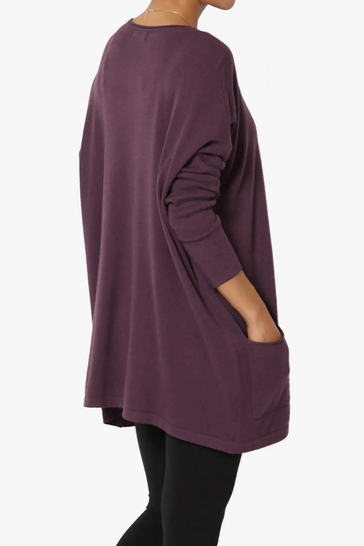 Brendi Super Soft Pocket Oversized Sweater