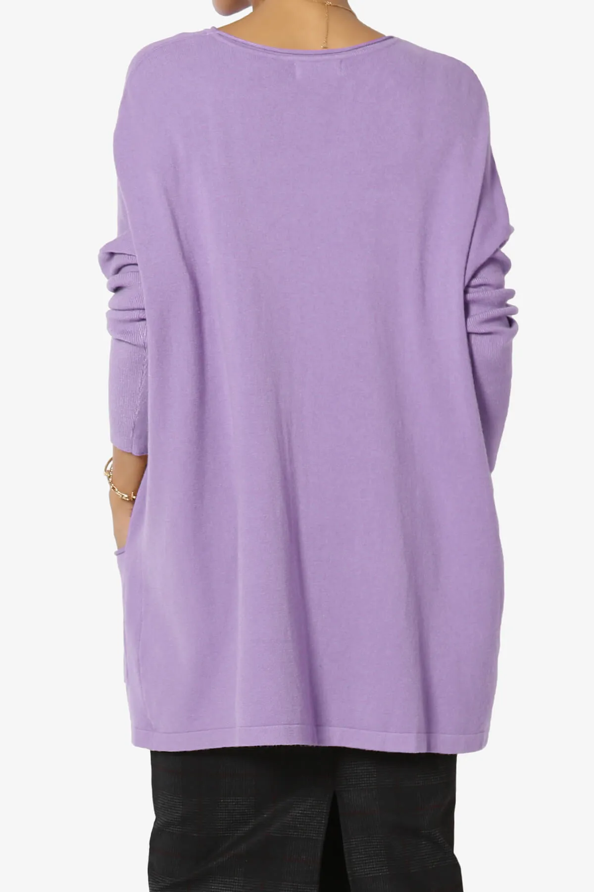 Brendi Super Soft Pocket Oversized Sweater