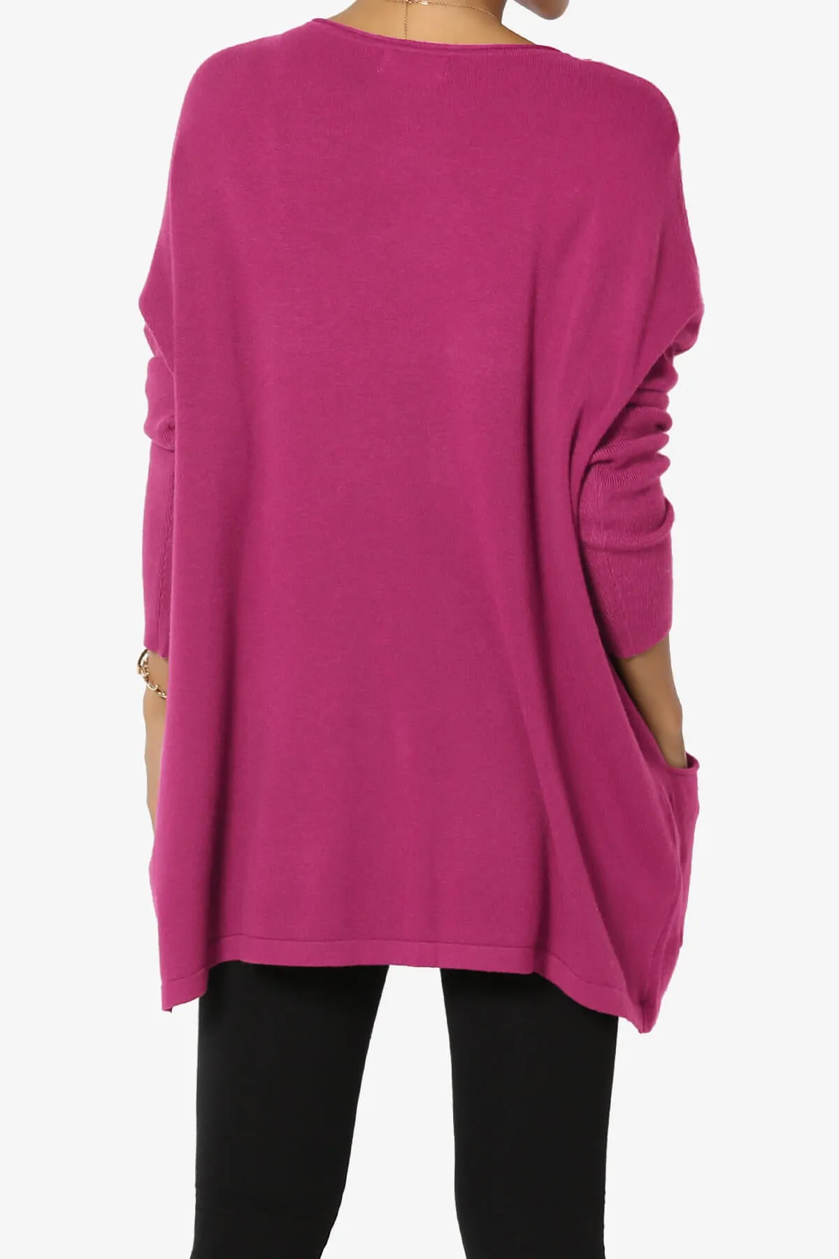 Brendi Super Soft Pocket Oversized Sweater