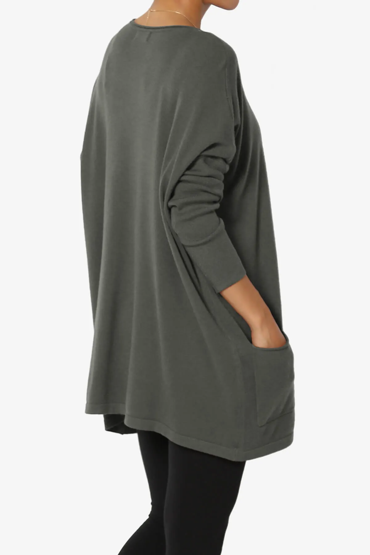 Brendi Super Soft Pocket Oversized Sweater