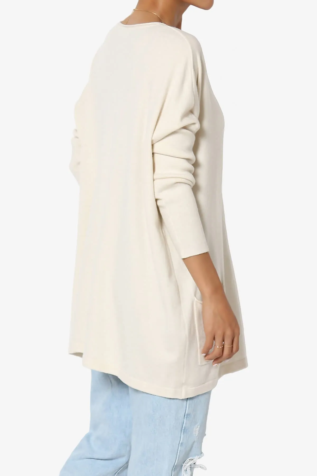 Brendi Super Soft Pocket Oversized Sweater