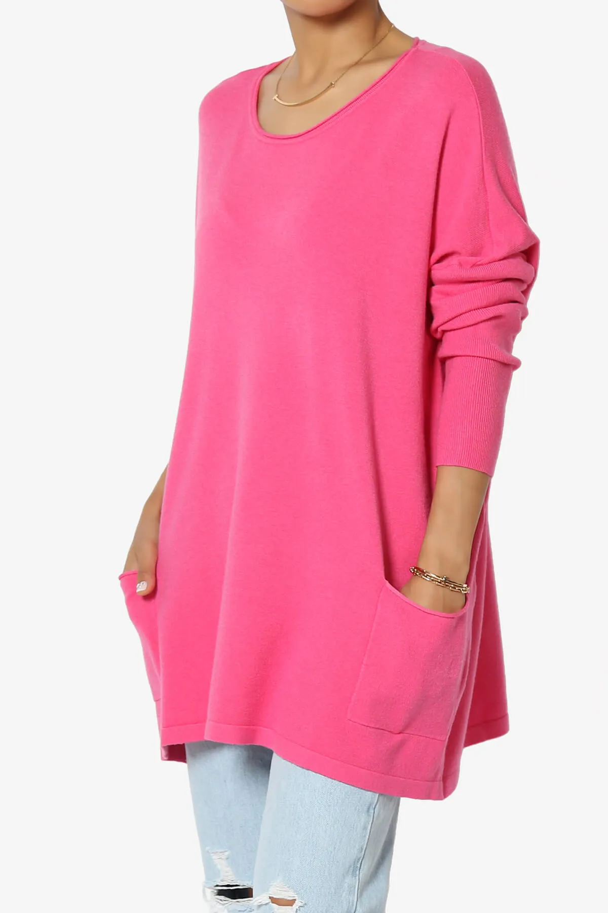 Brendi Super Soft Pocket Oversized Sweater