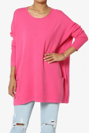 Brendi Super Soft Pocket Oversized Sweater