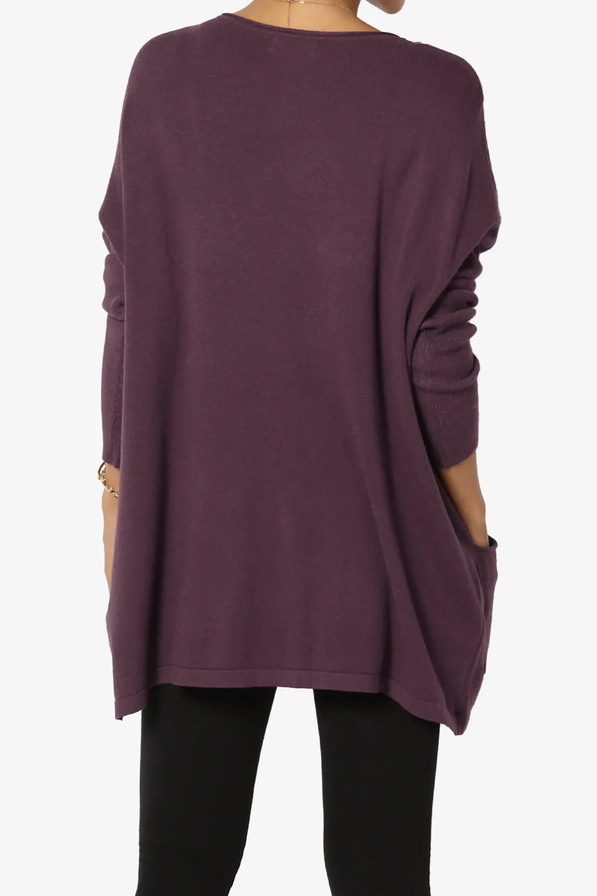 Brendi Super Soft Pocket Oversized Sweater