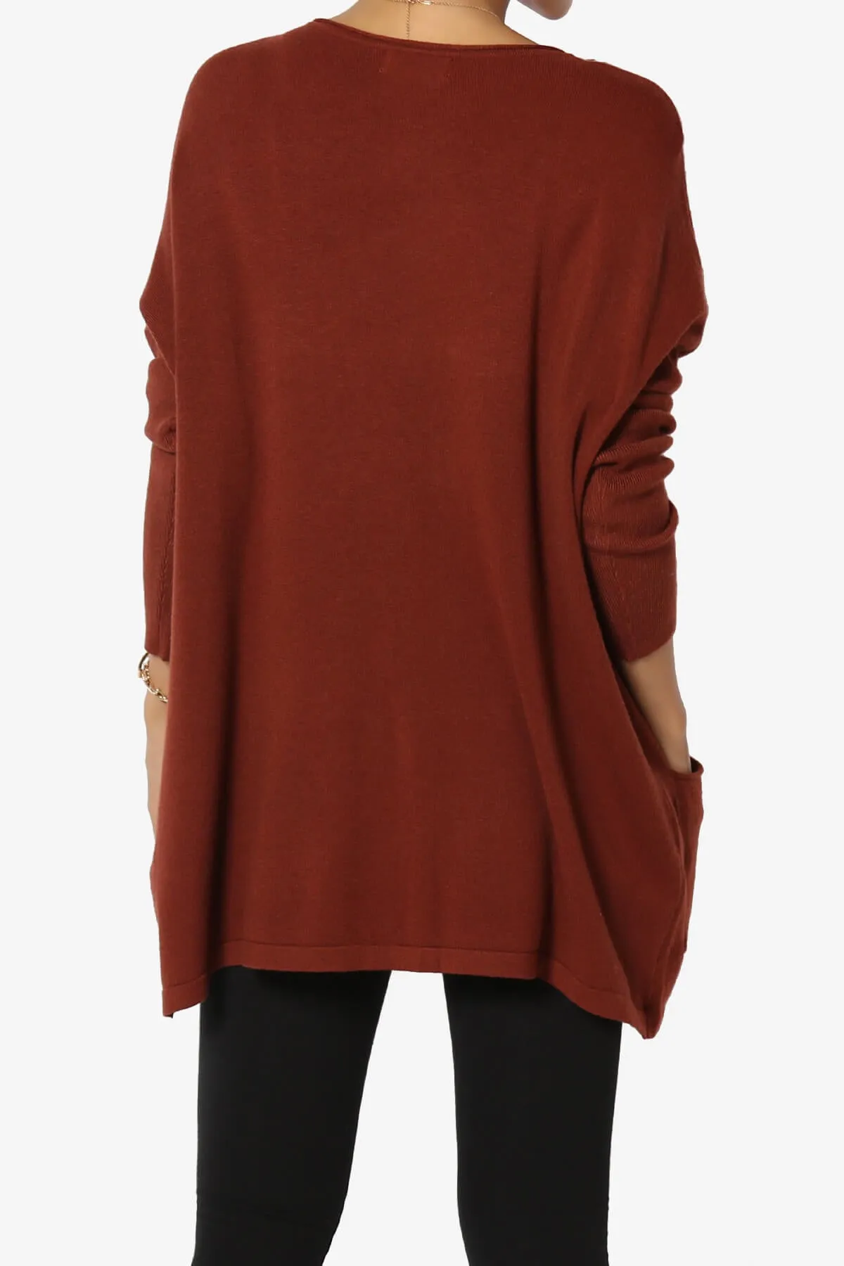 Brendi Super Soft Pocket Oversized Sweater