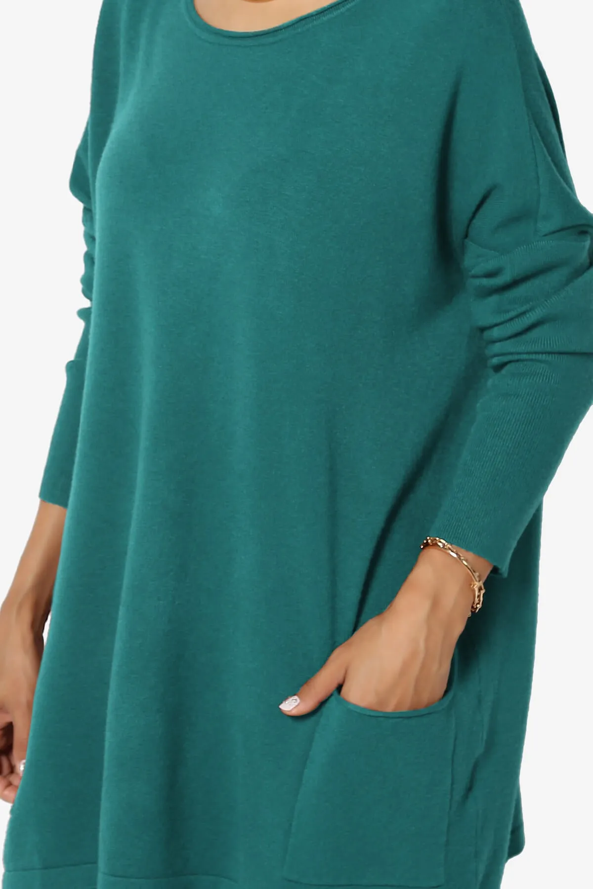 Brendi Super Soft Pocket Oversized Sweater