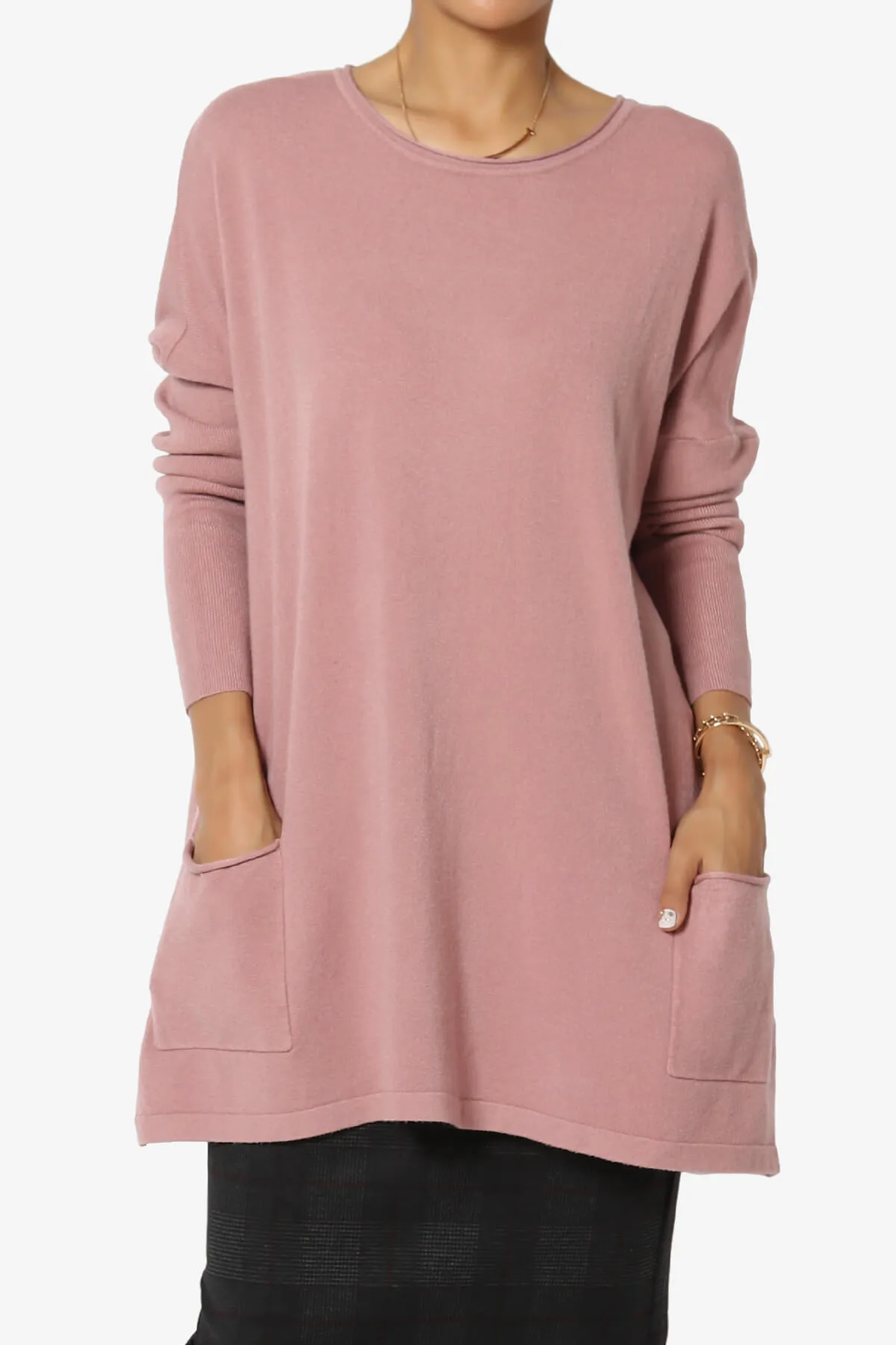 Brendi Super Soft Pocket Oversized Sweater