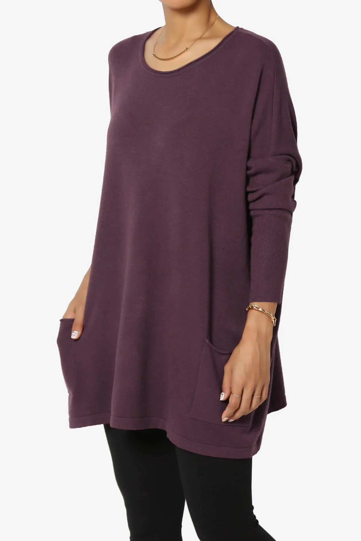 Brendi Super Soft Pocket Oversized Sweater