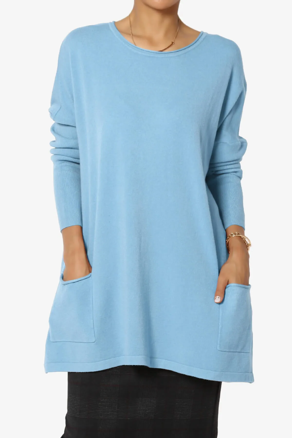 Brendi Super Soft Pocket Oversized Sweater