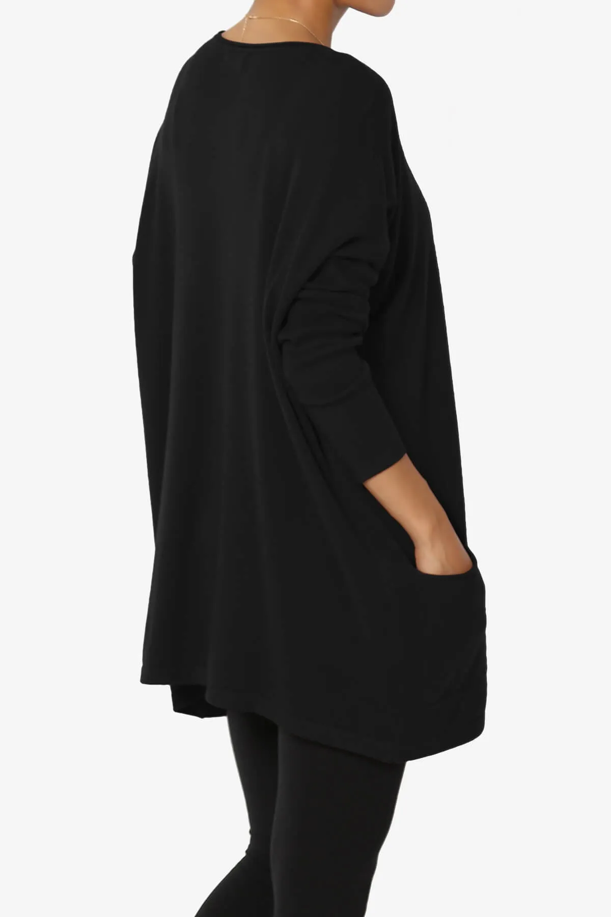 Brendi Super Soft Pocket Oversized Sweater