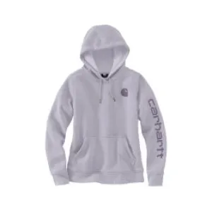 Carhartt&#x20;Work&#x20;Hoodie&#x20;Sleeve&#x20;Logo&#x20;Women&#x20;102791&#x20;-&#x20;Lilac&#x20;Haze