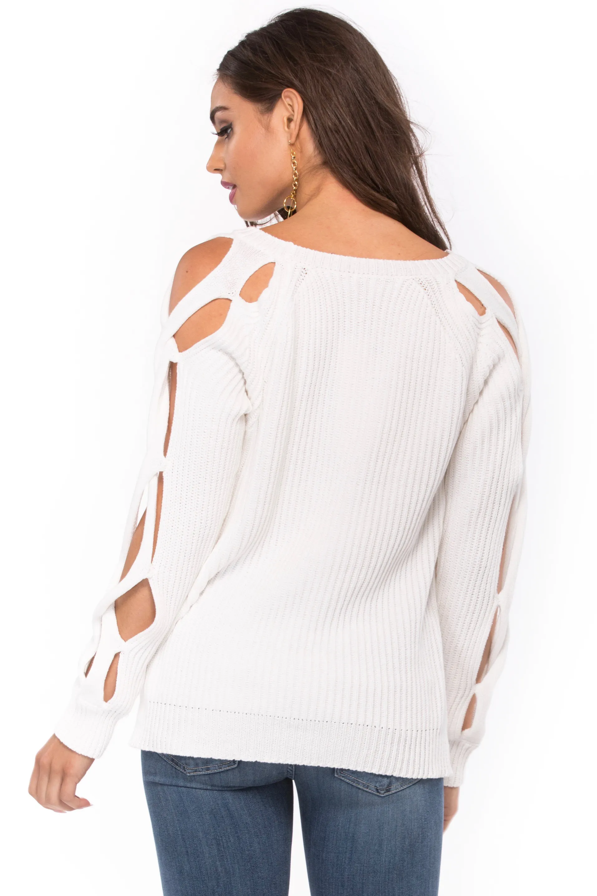 Cease Fire Knit Sweater