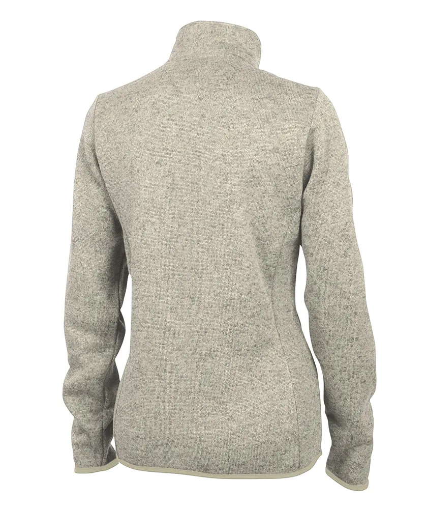 Charles River Women's Heathered Fleece Pullover