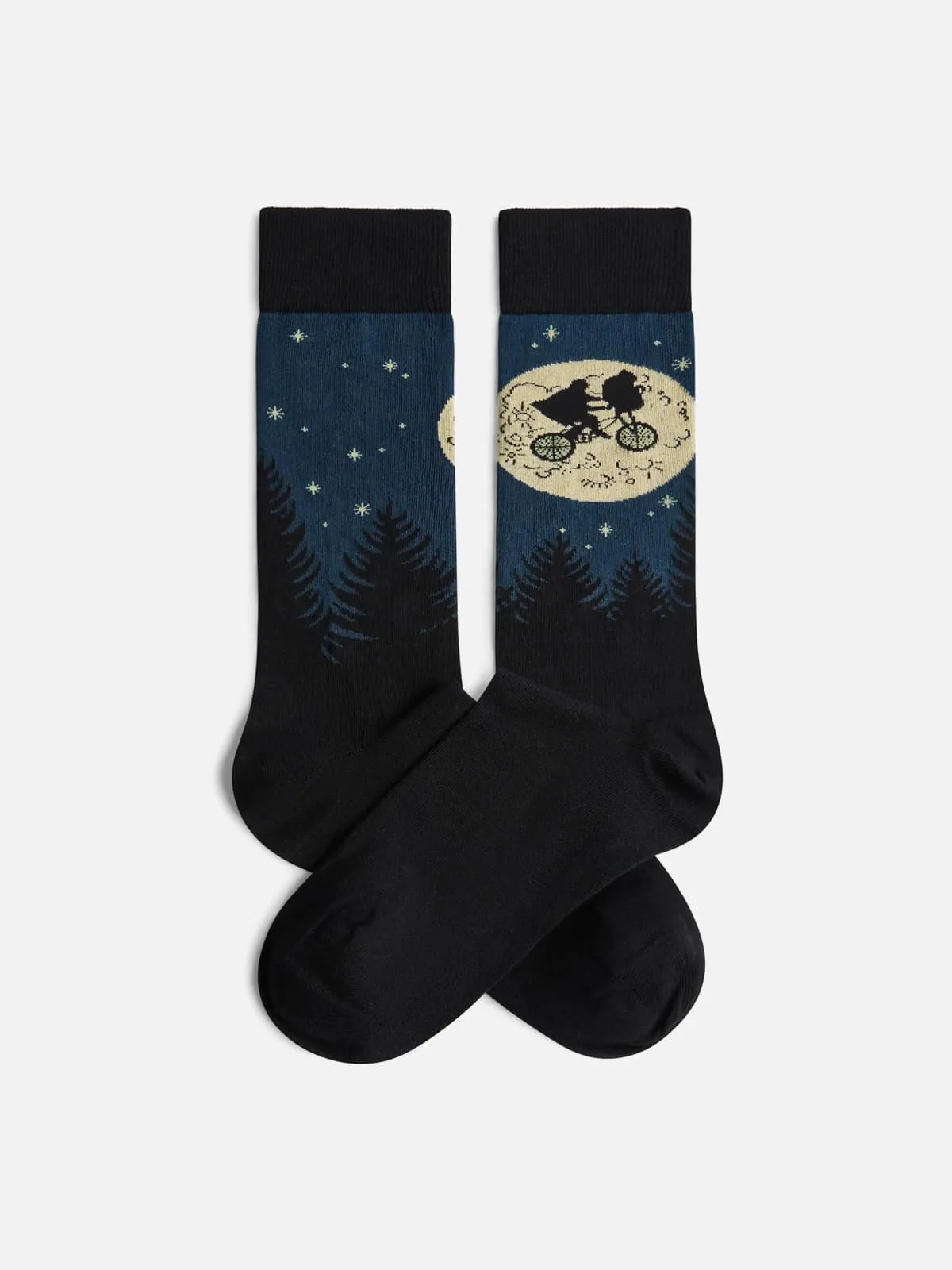 Dark Blue Dogs Sock