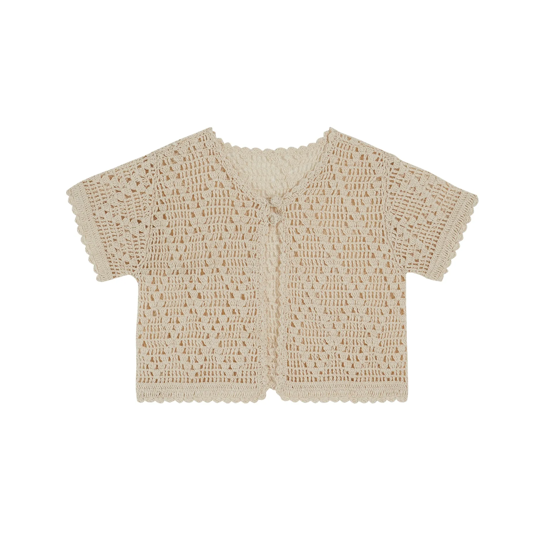 Emile et Ida Cardigan Crochet Main Chantilly