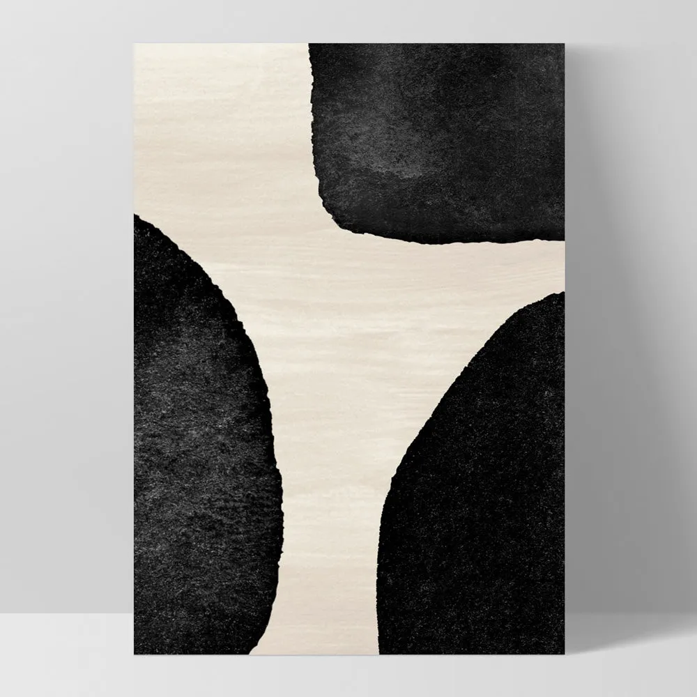 Formes Noires II - Art Print