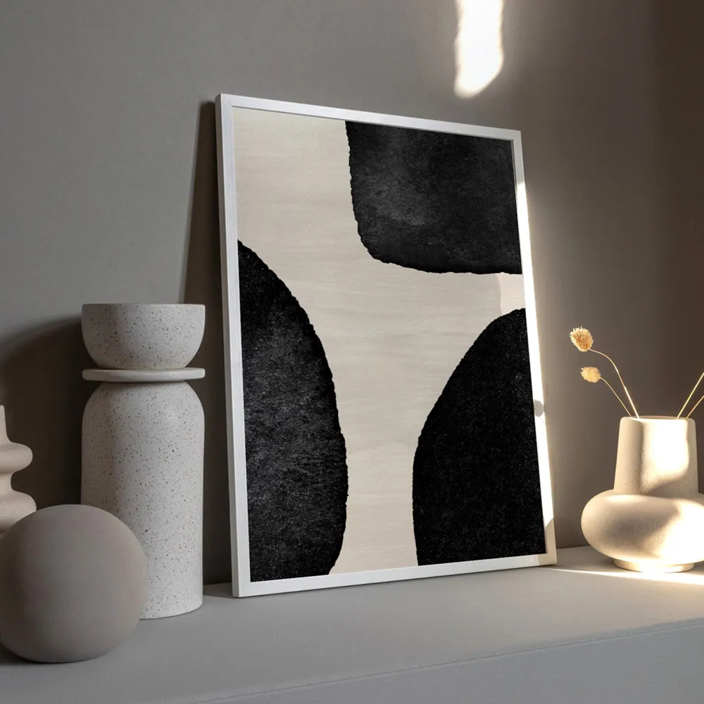 Formes Noires II - Art Print