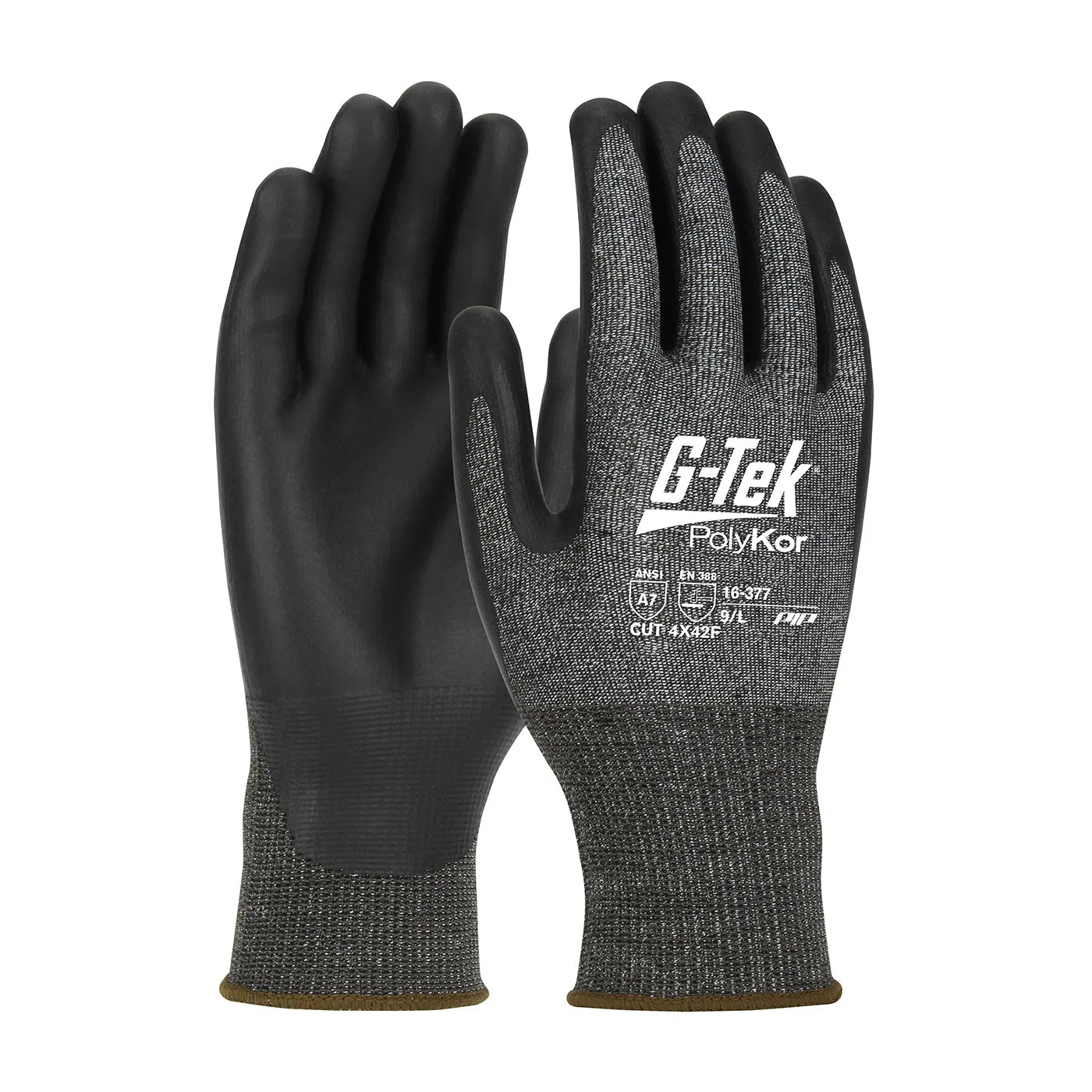 G-Tek PolyKor X7 16-377 Touchscreen Compatible Seamless Knit Blended with NeoFoam Safety Glove(One Dozen)