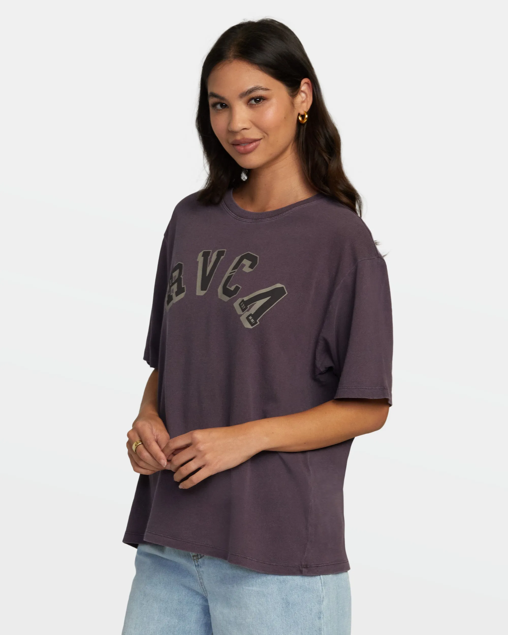 Ivy League Tee - Plum Perfect