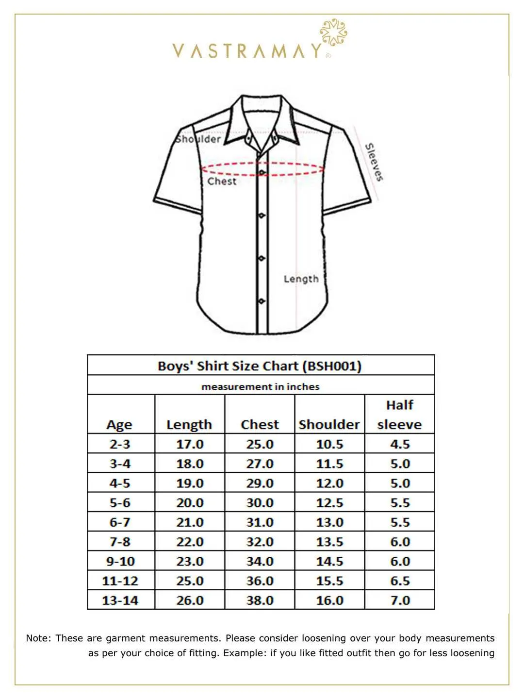 Jashvi Boys' White Silk Short Sleeves Ethnic Shirt