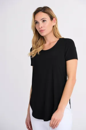 Joseph Ribkoff Rounded Hem Tunic Tee - Style 183220