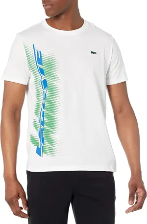 Lacoste Men's Contemporary Collection's Short Graphic T-Shirt