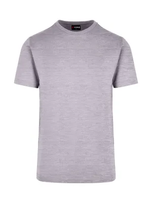 Mens American Style T-Shirt - Grey Marle