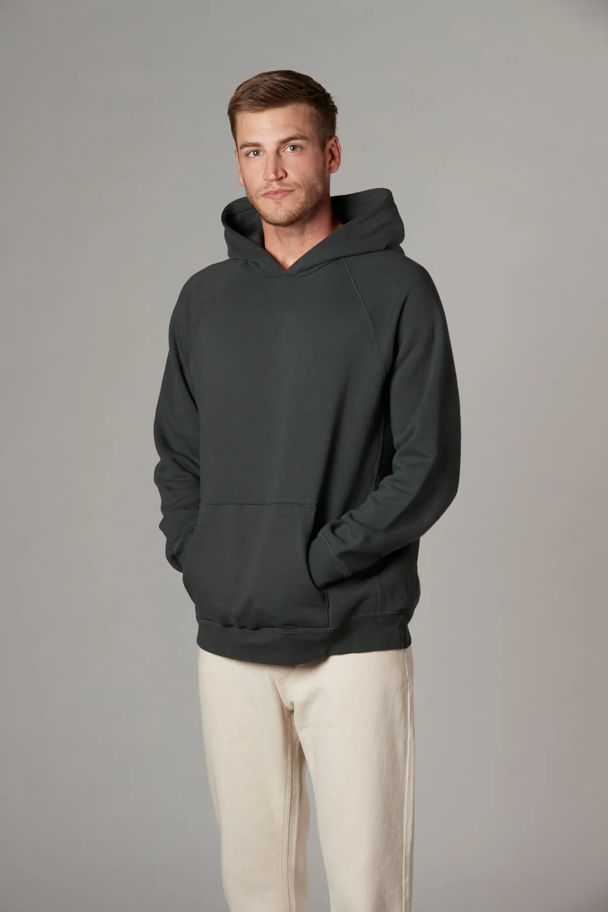 Meyer Long Sleeve Pullover Hooded Sweatshirt Castleton Green