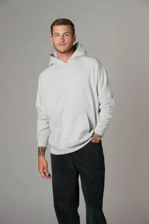 Meyer Long Sleeve Pullover Hooded Sweatshirt Silver