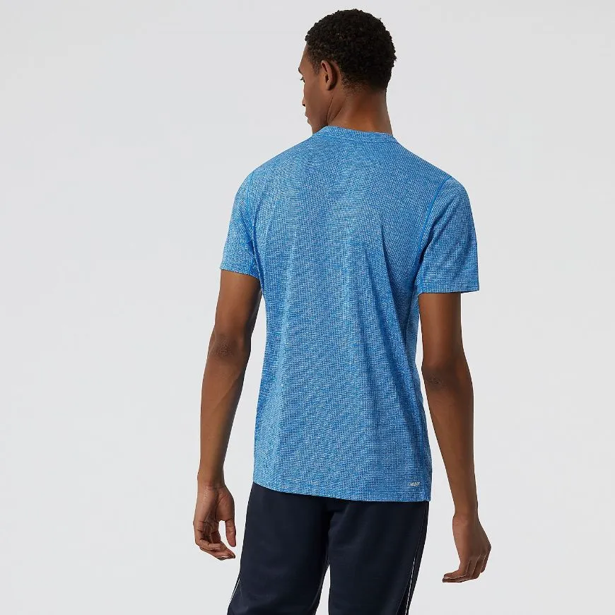 New Balance Tenacity Men Performance T-Shirt Serene Blue