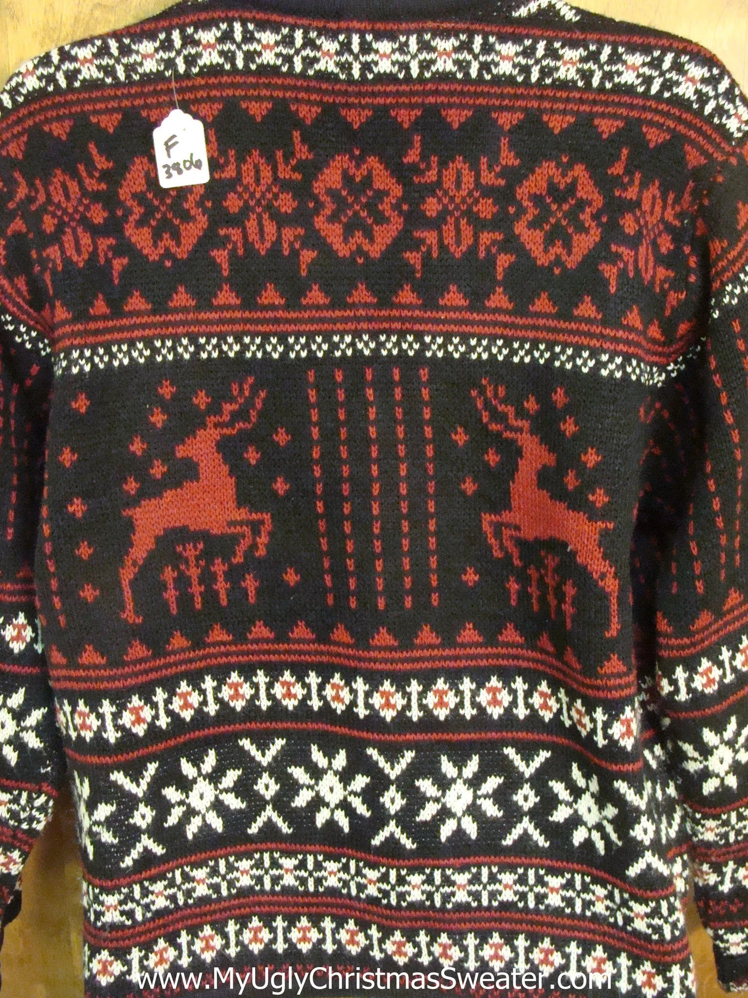 Nordic Reindeer 2sided Ugliest Christmas Sweater