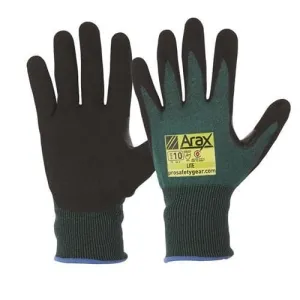 Pro Choice Arax Green Cut "C" Nitrile Sand Dip Palm Glove - AGND