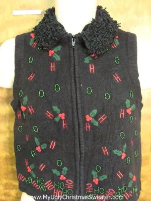 SHORT HoHo Ugly Christmas Jumper  Vest