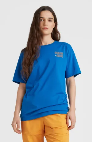 Stream Adjustable Long T-Shirt | Princess Blue