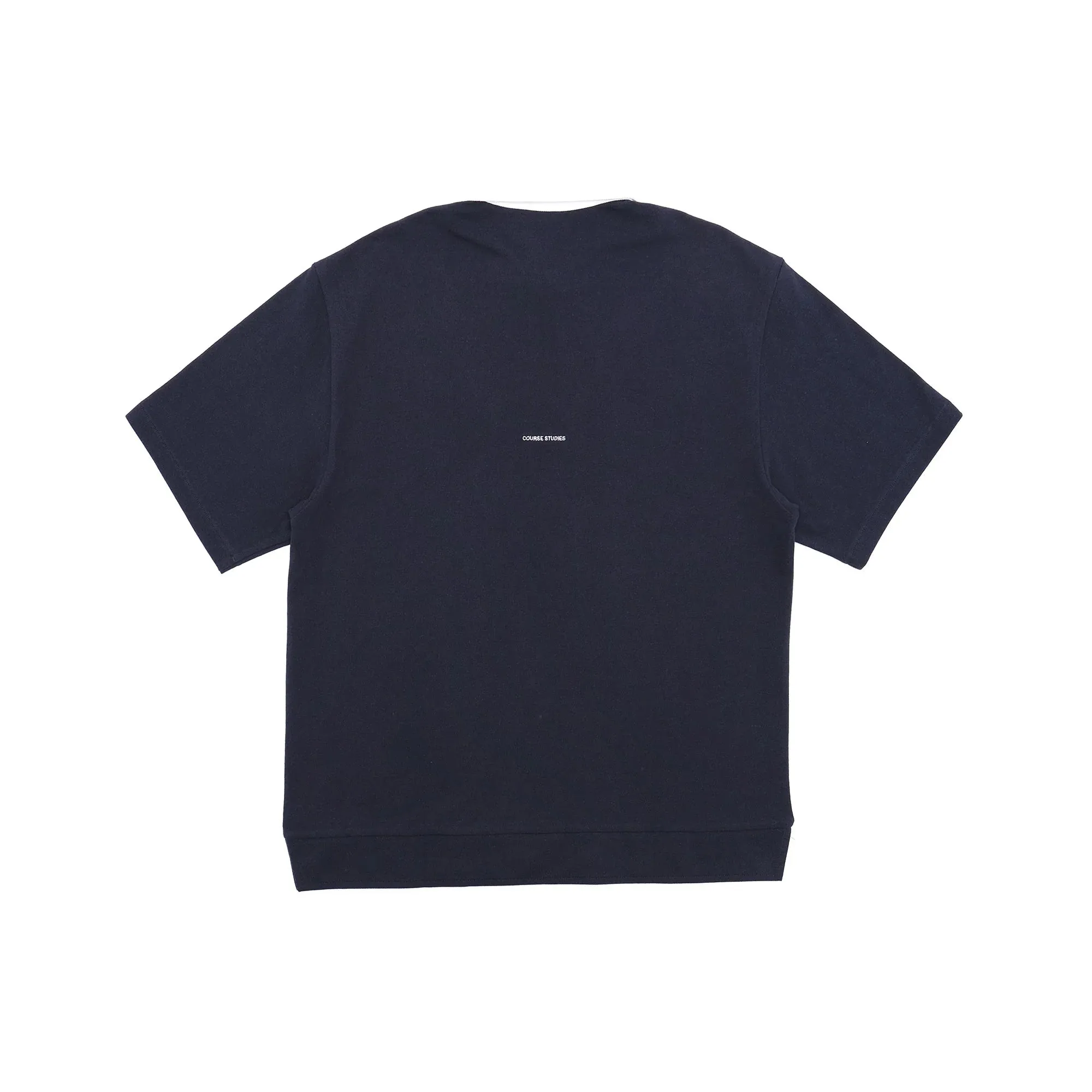 Students Golf Dwight Zip Polo - NAVY