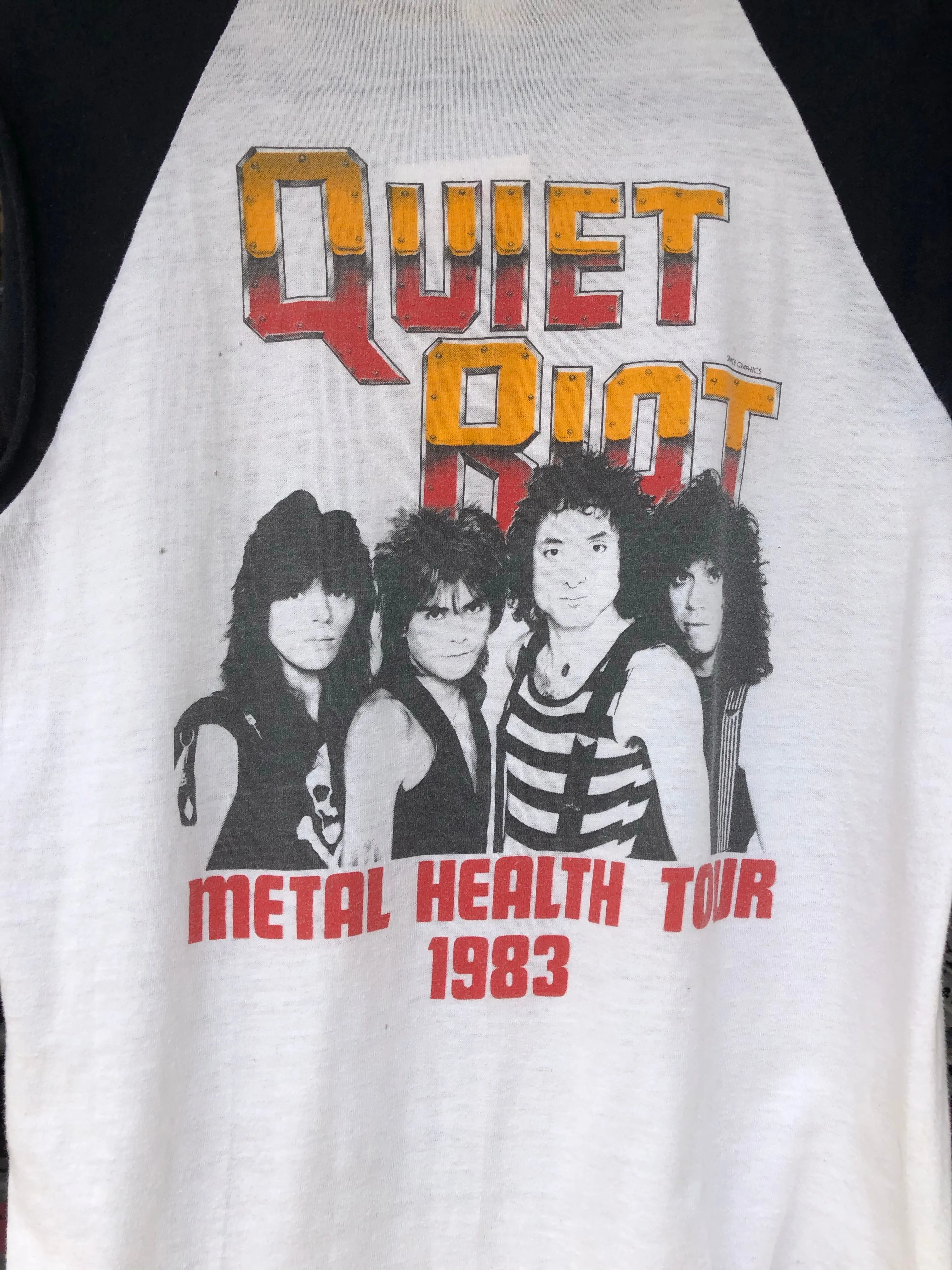 Vintage 80s Quiet Riot T-shirt