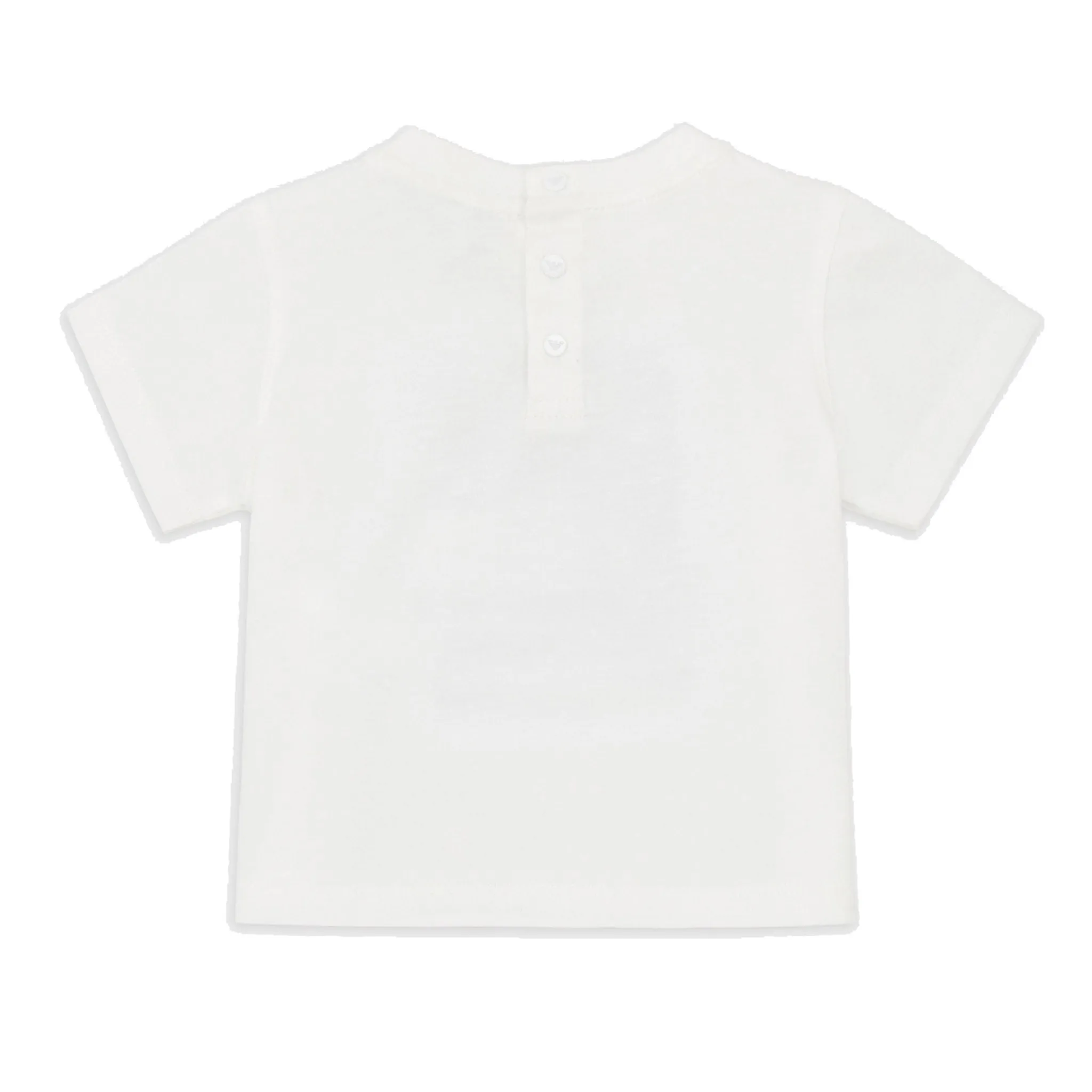 White T-shirt with stencilled logo