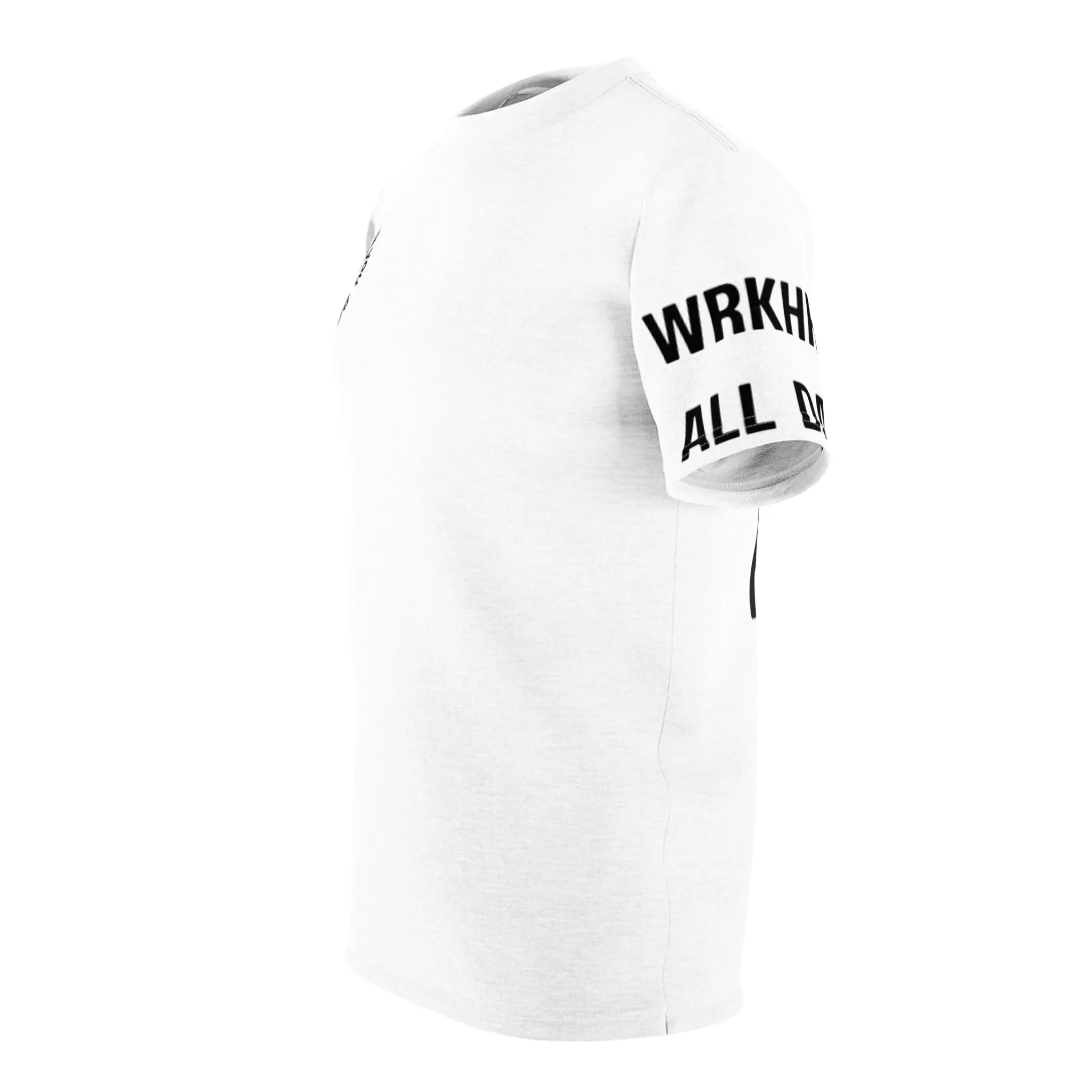 WRKHRD Unisex cut & sew tee