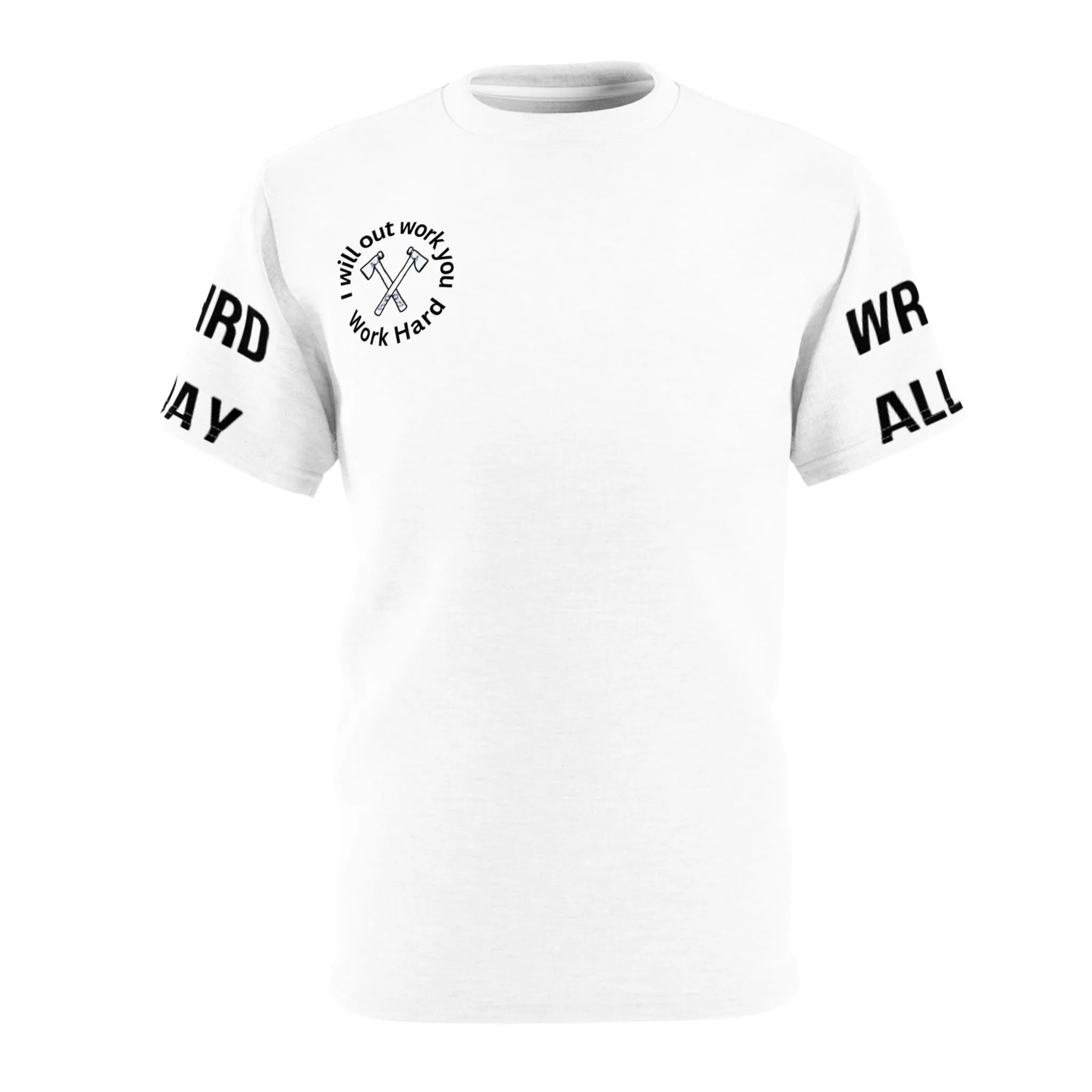 WRKHRD Unisex cut & sew tee