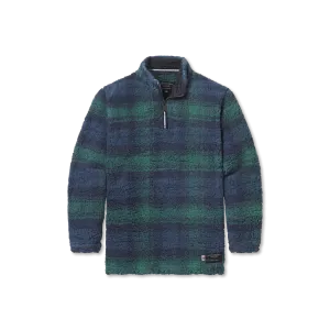 Youth Andover Plaid Sherpa Pullover