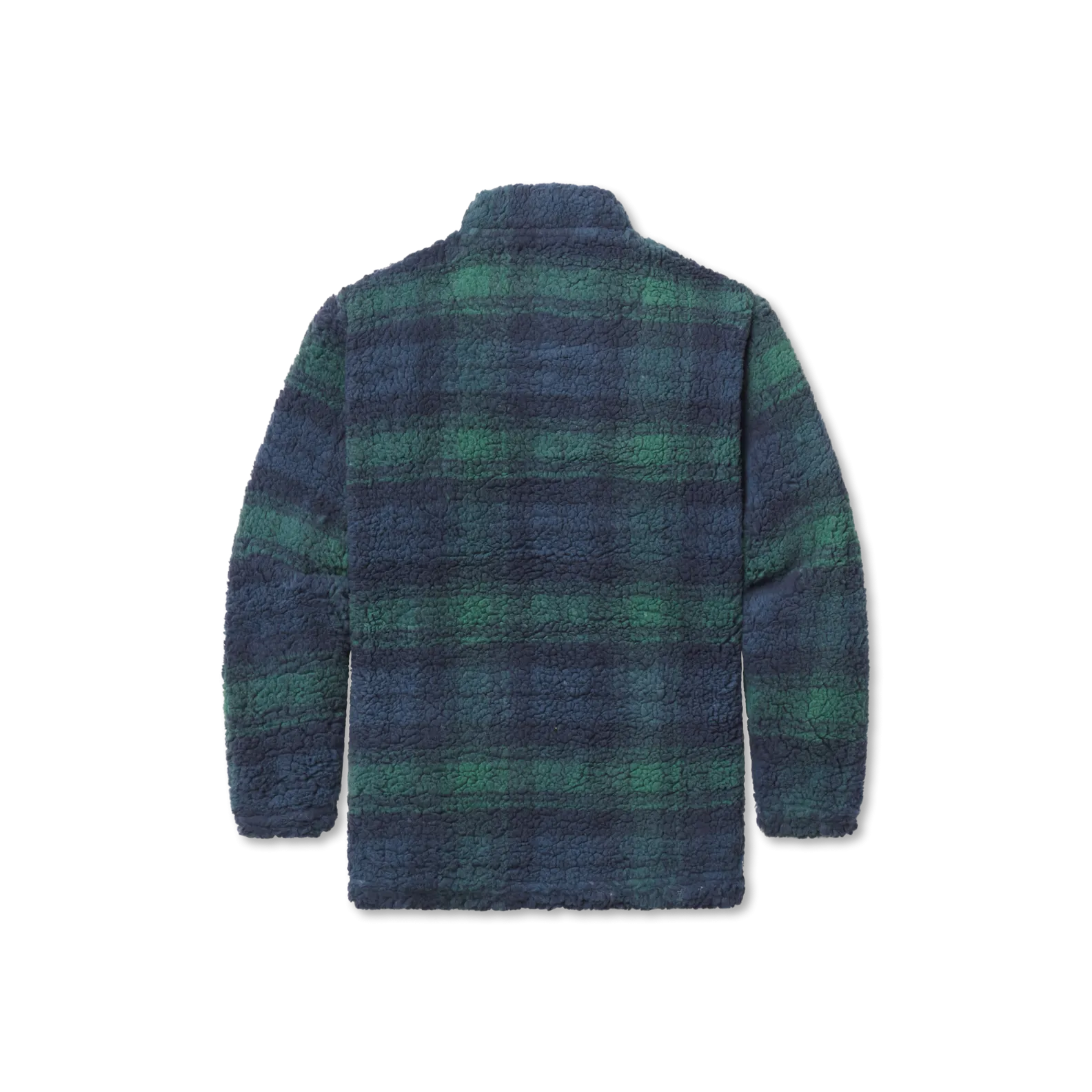 Youth Andover Plaid Sherpa Pullover